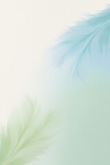 Obraz premium omber effect soft and smooth feather background