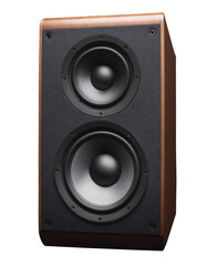 Fototapeta premium Music studio speaker monitor isolated on transparent background. Produced with Generative AI.