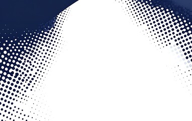 Abstract blue and white halftone pattern background.