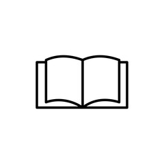 Book icon logo set vector