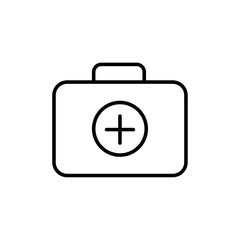 Obraz premium First aid icon logo set vector