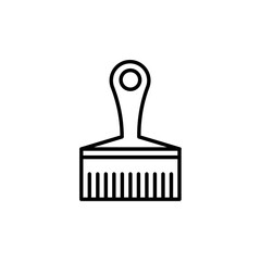 Paint brush icon logo set vector