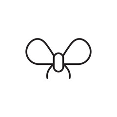 Ribbon icon logo set vector