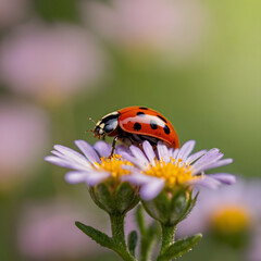 ladybird on a flower