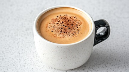 Freshly Brewed Coffee in a Stylish Mug