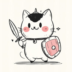 Brave Kitty Knight
