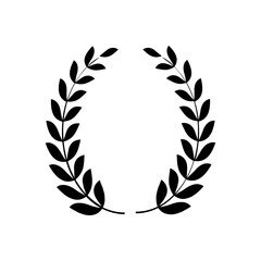 laurel wreath vector