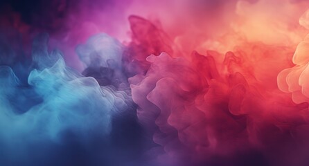 A vibrant abstract composition of swirling colors creating a dreamy, ethereal atmosphere.