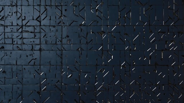 Innovatives Design mit dunkler Wand