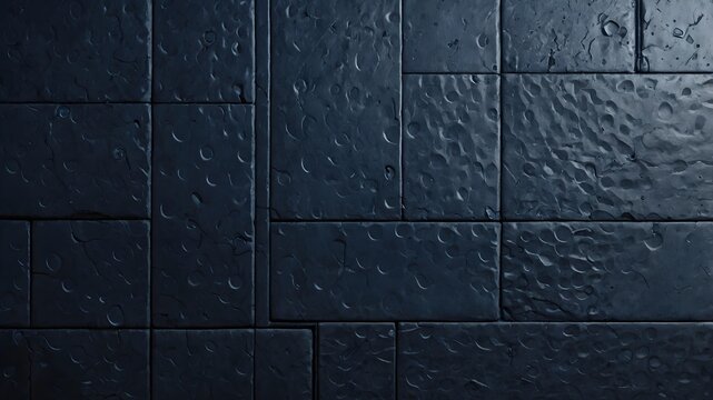Innovatives Design mit dunkler Wand
