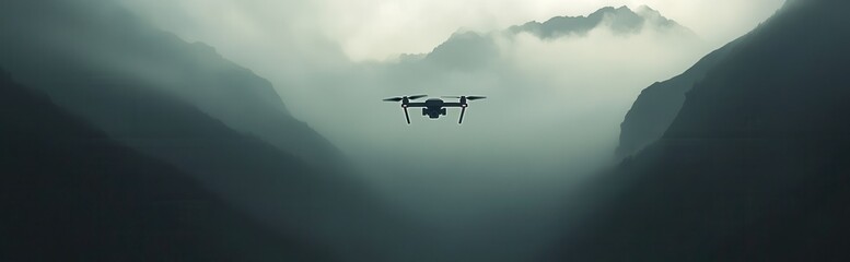 Drone technology evolving, merging futuristic solutions and advanced themes.