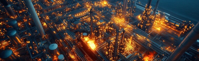 Drone shot: capturing the theme of advanced tech and groundbreaking solutions.