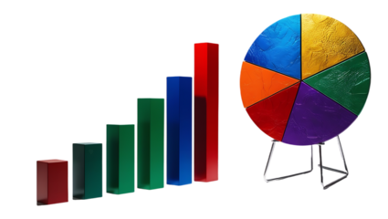 finance on growth graph money revenue, Businessman analyzes profitability of working.
