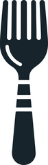 Obraz premium Fork, spoon vector