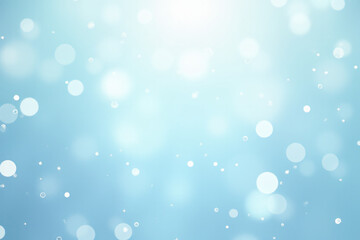 Obraz premium shiny background sparkles glitter confetti soft pale blue hue