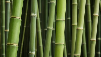 Close-up of bamboo texture with natural grain and subtle green hues