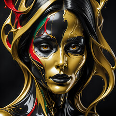 Abstraktion Unbestimmtheit der Farbwahrnehmung 1х1. Hintergrund f&uuml;r das Design 3.