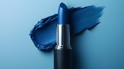 Deep Blue Matte Lipstick