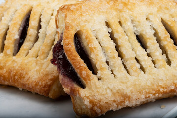 Fresh Blueberry Strudel