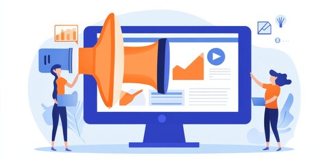 Planning digital marketing campaigns online involves using technology to reach customers and build a strong online presence.