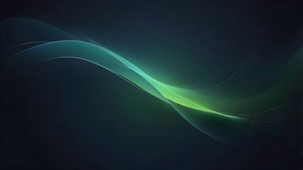 Naklejka premium neon Navy Blue, Olive Green, Black glowing gradient background, a soft grainy noise texture with shimmering highlights and Smooth Transitions for a dynamic effect