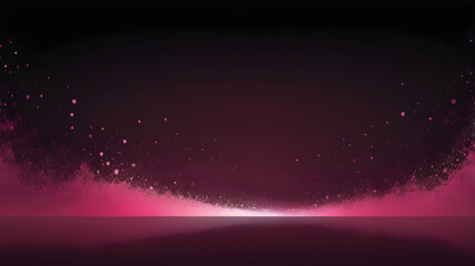 Obraz premium neon Maroon, Soft Pink, Black glowing gradient background, a soft grainy noise texture with shimmering highlights and Smooth Transitions for a dynamic effect