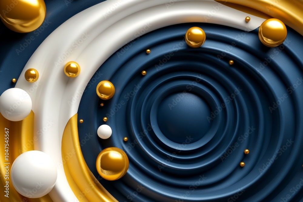 Poster abstract minimalist depiction of a film reel with clean lines and geometric shapes, symbolizing the 