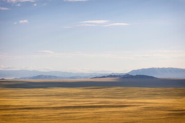 Nature of Eastern Siberia. Ubsunur basin. Republic of Tuva. Russia