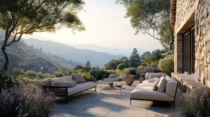 Relaxing Patio with Mountain View