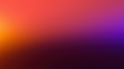 A colorful gradient background featuring a smooth transition of warm colors, blending beautifully from orange to purple, creating an inviting and energetic atmosphere.