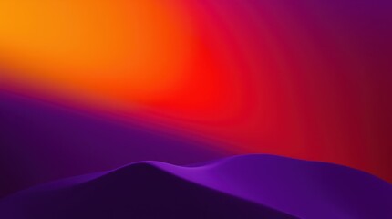 A colorful gradient background featuring a smooth transition of warm colors, blending beautifully from orange to purple, creating an inviting and energetic atmosphere.
