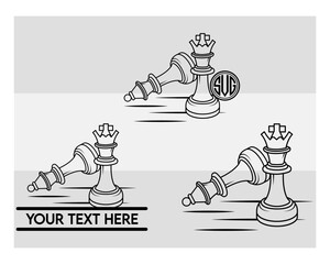 Chess Pieces SVG Silhouette Bundle, Chess Silhouette, Chess Game Svg, Chess Png, Chess Set Svg, Chess outline, Chess Vector, Chess Svg Images, Cut Files