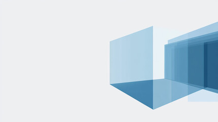 Azure, blue, corporate business powerpoint presentation background designed to convey professionalism and simplicity