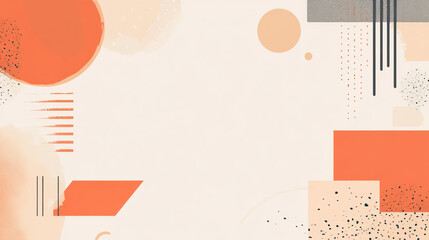 Bisque, orange, simple business powerpoint slide background with a focus on clarity, ideal for corporate settings