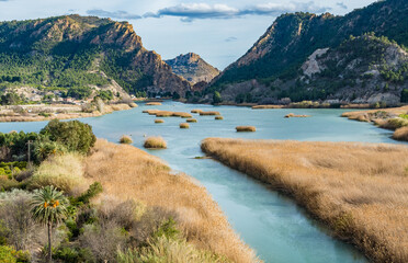 Mirador del Alto de Bayna, Valle de Ricote, Murcia Region. Spain