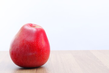 Apple as a symbol of taking care of your health, regular check-ups and taking care of yourself and your health