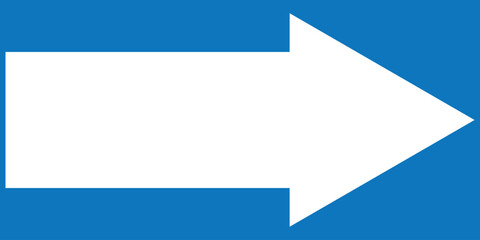 Fototapeta premium Set long blue arrow icon vector . blue long arrow icon set. long arrow icon setBlue long arrow vector icon set. Blue long arrow pointing to the right. Straight long arrow icon, right thin line, blue 