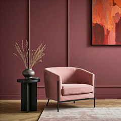 modern living room with sofa