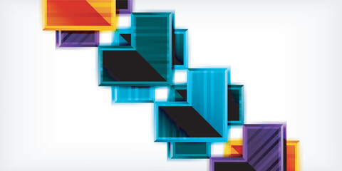 Arrow symbols created with 3d effects and line texture geometric abstract background