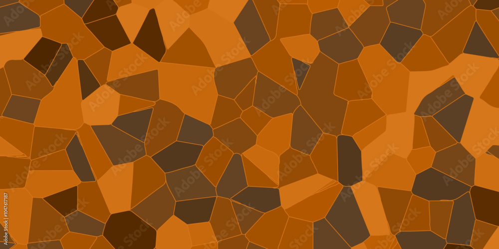 Poster abstract colorful broken stained glass background design with color line. geometric polygonal backgr
