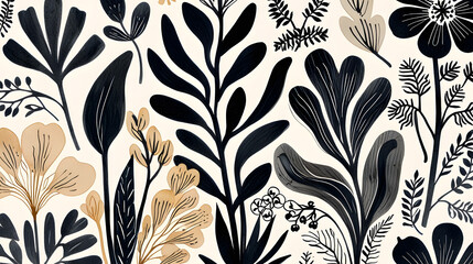 seamless floral background
