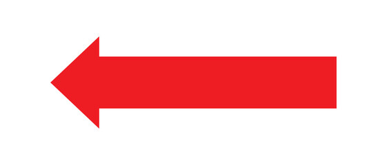 Arrow icon. long line arrow vector. flat style Arrow symbol. simple Arrow icon on a white background.