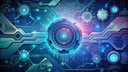 Abstract technology background