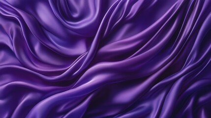 Obraz premium Abstract background created with purple satin fabric