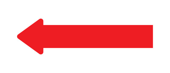 Arrow icon. long line arrow vector. flat style Arrow symbol. simple Arrow icon on a white background.