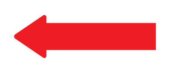 Arrow icon. long line arrow vector. flat style Arrow symbol. simple Arrow icon on a white background.