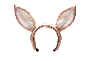 Rabbit Ears band isolated on transparent background