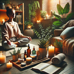 Calm Self-Care Ritual