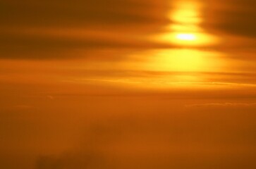 Beautiful romantic sunset background