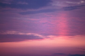Beautiful romantic sunset background